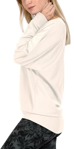 Magadi Sweatshirt Anna Off White aus Naturmaterial M