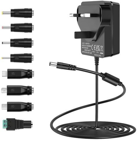 Gonine 5V 3A AC Power Adapter for Hatch Rest, Rest+ 1st & 2nd Sound Machine, TV Box Tablet Router Raspberry Pi Sony SRS-XB30 Graco Simple Sway and More 5V Devices
