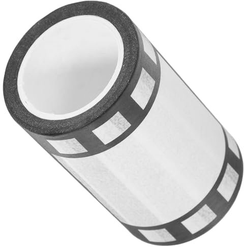 STOBOK Scrapbooking-klebeband Filmrolle Dekoratives Klebeband Für Journalkarten Fotorahmen 7 5 Cm Breit