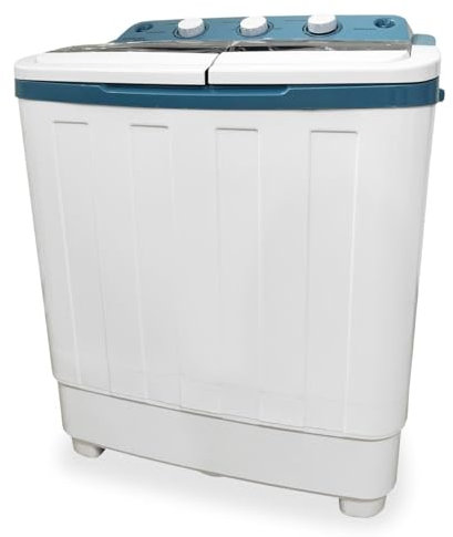 Tangarus Lavadora Portátil Ibiza 5,5Kg - Compacta, Eficiente y Sin Instalación Previa para Tus Aventuras y Uso Diario - Ideal para Camping Con Funda Protectora