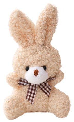Generisch Flauschiger Hasen Schlüsselanhänger,Hasen Schlüsselanhänger Aus Plüsch Für Tasche, Hasen Schlüsselanhänger,Weicher Süßer Hasen-Schlüsselanhänger, Ostern-Kuscheltier-Schlüsselanhänger