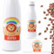 Botella Personalizada Animales Infantil | Botella de Agua Acero Inoxidable Térmica de Doble Capa | Libre de BPA y Reutilizable | Botellas de Agua para niños (LEÓN, 500 ML)