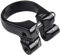 ELTOX Bike Seat Clamp,Seat Post Clamp Rack Clamp Adapter Aluminum Alloy Bicycle Black Connector For Seatpost Mounts Post Seat Components