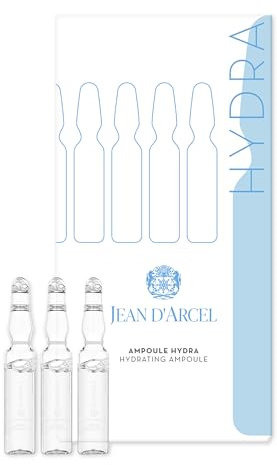 JEAN D'ARCEL AMPOULE HYDRA - Ampullen Set für Feuchtigkeit, Anti-Aging & Straffung - Mit niedermolekularer Hyaluronsäure - Hydrating Ampoule - 5 x 2 ml