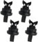 Dixhills 4 Stück Kofferraum Hutablage Clips Befestigungsclips Hutablage Schnur Clips Ersatz für Clio Megane Scenic Qashqai II J11 2013- ...Teilenummer 7705099001 8200675047 1606854680