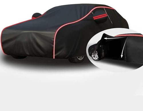 Housse de Voiture pour BMW 2 Series Gran Coupe F44 2019-2023,Housse de Protection Imperméable à l'eau, Anti-UV, Respirante, Résistant à la poussière,Pluie,Rayures et Neige avec Poche Miroir