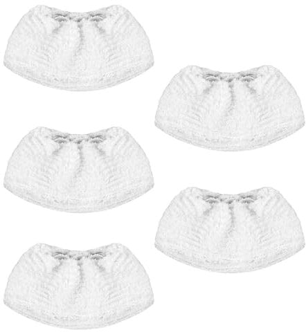 5 Pcs Bonnettes Microfibre pour Karcher Easyfix SC1 SC2 SC3 SC4 SC5, Chiffons Microfibre Housses de Rechange pour Kärcher Easyfix Nettoyeur Vapeur Accessoires