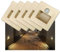 Lot de 5 Lampes d'escalier LED encastrées 3 W 3000 K avec détecteur de Mouvement, éclairage Nocturne, Lampe Murale pour escalier, décoration de Chambre à Coucher, Argent (Or)