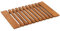 Mendler Teak-Fußmatte HWC-N10, Duschmatte Badematte, hochwertiges B-Grade-Teak (Kernholz, 20-30 Jahre), 4x60x40cm