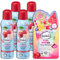 5er Set: 4 x Bodyspray Cherry & Jasmine, 150 ml + Tuchmaske