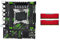 Feriany X99 PR9 - Placa base Combo LGA 2011-3 (2 unidades, DDR4 2133, 16 GB, memoria RAM)