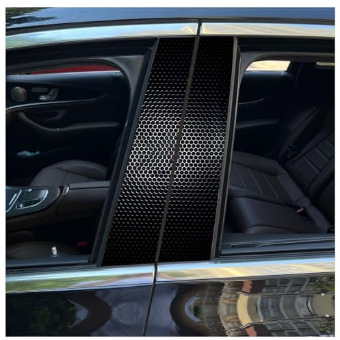 GNTHERF Adesivo Decorativo Montante B, per Audi Q2 SUV 2016 2017 2018 2019 2020 2021 2022 2023 2024 Auto Porta Pilastro Messaggi Finestra Trim Sticker Decalcomanie montanti