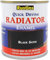 SuperGift.com Quick Drying Radiator Enamel, Black Satin, Touch Dry in 30 Minutes (0.5 Liters)