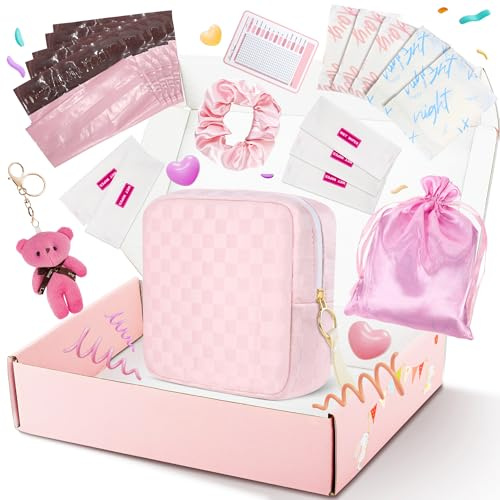Likesing Tampon Binden Aufbewahrung Set Perioden Tasche Hygienetasche Mini Aufbewahrungstasche Klein Menstruationstasche Make Up Tasche Kosmetiktasche für Damen Erste Periode Set Mädchen Geschenk