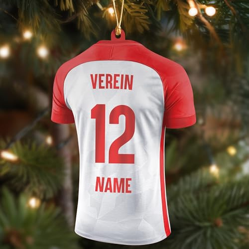 Augsburg XXL Weihnachtsbaumschmuck - Augsburg Fanartikel personalisierte Weihnachtskugeln, Augsburger Fan Christbaumschmuck, Augsburger Weihnachtsdeko, Fanshop