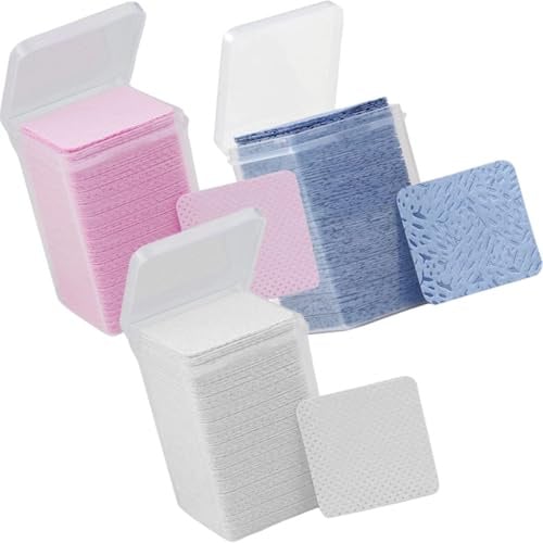 Reinigungstuch Baumwolle Wimpernkleber 3 Flaschen für Kleberflaschen