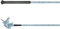 Dublin Sparkley Einhorn Reitgerte (65cm) (Blau)