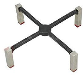 FIGEVIDA Griglia in ghisa 1 fuoco 206 x 206 mm. per cucina piano cottura - PVA705-694091486 - G5319/OR - Prodotto originale SMEG CODICE 694091486