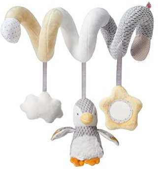 Nuby Spiral Arctic Animals, interaktives Spielzeug für Kinderwagen, geeignet von Geburt an