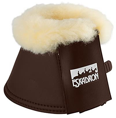 Eskadron Kunstleder/Lammfell Allround Glocken Darkbrown, Größe:XL