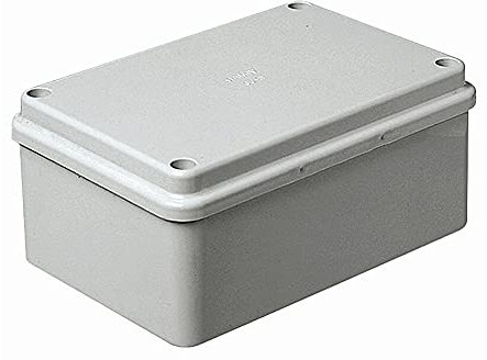 DOJA Industrie | Abzweigdose Wasserdicht 175x110x83 | Verteilerdose Sicherungskasten Aufputz | Verteilerkasten Feuchtraum | Wasserdichte Gehäuse als Kabelverbinder Box, Kabelbox Wasserdicht