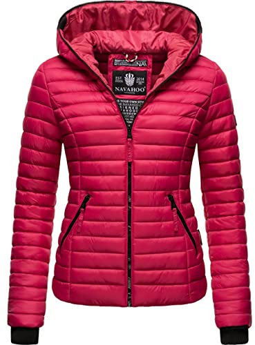 Navahoo Giacca Trapuntata Mezza Stagione da Donna Kimuk Fucsia XXL
