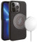 Vivanco Mag Classic Cover, Magnetic Wireless Charging Support für iPhone 13 Pro, schwarz
