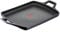Lagostina Aroma Piastra Grill Antiaderente in Alluminio Pressofuso 26x32 cm, Induzione, Gas e Forno con Indicatore Cottura Thermo-Signal e Rivestimento Titanium Per Mantenere il Calore