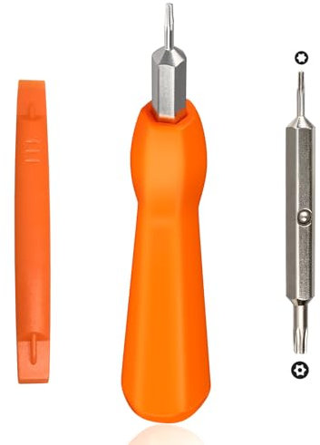 Ring Screwdriver Bit Set for Battery and Wifi Access - Fits All Ring Video Doorbell Models (Orange)