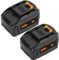 SKYON Batteria di ricambio da 20 V 6,5 Ah WA3578-2 per batteria da 20 V 5,0 Ah WA3571 4,0 Ah WA3578 WA3012 compatibile con Worx Power Share 20 V WG163 WG261 WG170 WG545 WX176L WG320 Cordless Power