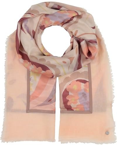 FRAAS Patchwork-Stola mit Paisley-Print - 70 x 180 cm - Schal in Seide auf Baumwolle