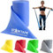Starktape Resistance Bands Widerstandsbänder Latexfrei – Fitnessbänder für Home-Training, Physiotherapie, Pilates, Krafttraining und Rehabilitation - 46 Meter Blau