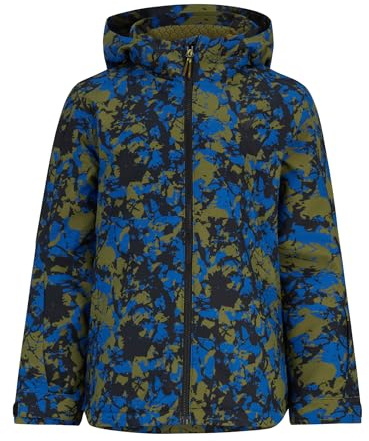 Ziener Kinder ALUCK Ski-Jacke/Winterjacke | warm, atmungsaktiv, wasserdicht, natural camo, 140