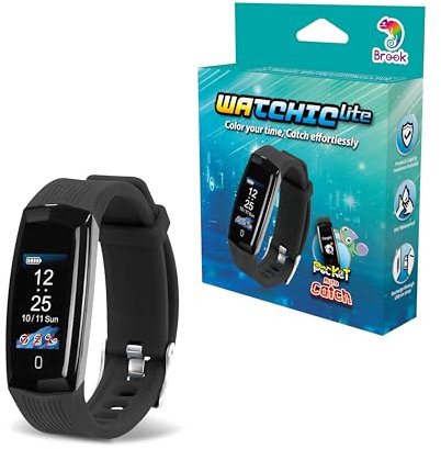 Brook Pocket Auto Catch Watchic Lite – Auto-Fänger, IPX7 wasserdicht, 2,4 cm Farbdisplay, Taschenmonster-Zubehör