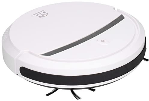 Robot Aspirador y trapeador, Aspirador de trapeador 3 en 1, barredora Inteligente, máquina limpiadora de Pisos, máquina limpiadora de Pisos, Carga USB para el hogar (Blanco)