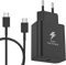 Samsung 25W USB C Ladegerät für Samsung Galaxy A16/A15/A15 5G/A55/A55 5G/A25/A25 5G/A35/A34/A05S/A54/A54 5G/S24/S23/S22/S21/S20fe/S10/A52/A51/A34/A33/A13, Ladegerät USB C 2M Kabel (Schwarz)