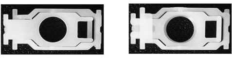 CTBDZ Replacement UP (Down) Arrow Key Clip hinge for Magic Keyboard A2449 A2450 A1644 to replace Arrow Key Up Or Down & Hinges (UP(Down) Arrow Hinge)