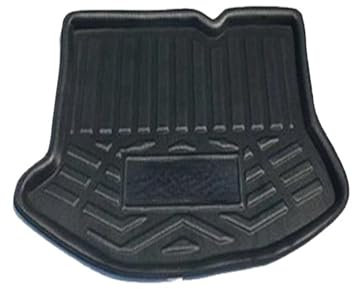Funda De Maletero Bandeja Forro Maletero para Ford para Fiesta MK7 Hatch 2010 Accesorios Alfombrillas para Maletero Trasero Coche Bandeja De Suelo Revestimiento Alfombra para Maletero Carga