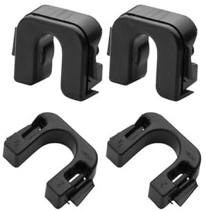 BXHSFA 015532109E 1 Paar hintere Hutablage Pivot Scharnier Clip for Ford Fiesta MK7 MK8 for Focus & for Mondeo 1539663 8A61-46698-AA 8A6146698AA