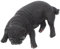 BESTonZON Hundemodellspielzeug Kleine Hunde Tiere Miniaturtiere Geburtstagsspielzeug Für Hunde Dackelschild Hundespielzeug Miniatur-Hund-sammlerstücke Spielzeughund Mops Plastik