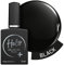Halo Gel Polish Plus 12ml - Black. UV/LED Gel Nail Polish, Long Lasting & Easy To Apply. Nail Art Colours For Manicure & Pedicure. Hema Free Gel Polish For Professional & Home Use.