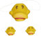 Nyutcwe 3pcs Duck Bill, Cartoon Funny Duck Maske, Soft Vinyl Duckbill Maske mit Saiten, realistisch