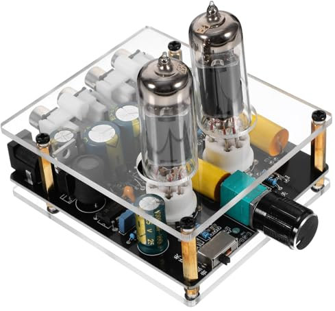 VILLCASE Tube Preamp for Turntable Vacuum Electron Tube Preamplifier Board Lightweight Easy to Install Enhances Audio Experience for Phonograph and System