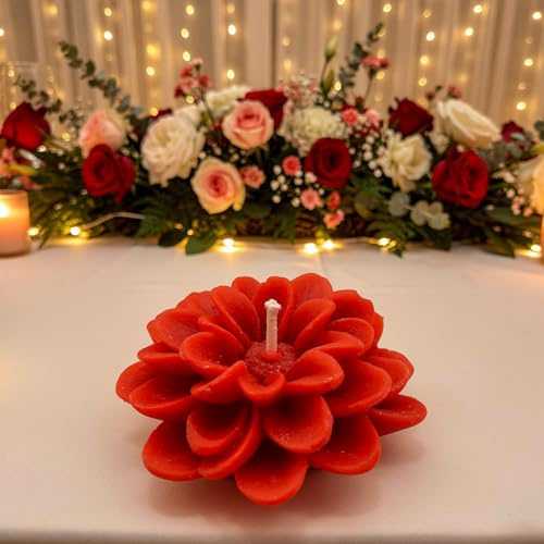 gastgeschenk hochzeit gäste kerze, 100 stück Gastgeschenk für Gäste Personalisierte, taufe geschenk gäste,astgeschenke babyparty,Gastgeschenk für Gäste. (Rot, 100 Stück)