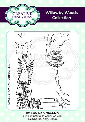 Oak Hollow A6 Pre Cut Rubber Stamp