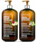MAJESTIC PURE Apple Cider Vinegar Shampoo and Avocado Coconut Conditioner Set - Restores Shine & Reduces Itchy Scalp, Dandruff & Frizz - Sulfate Free, for All Hair Types, Men and Women - 2 x 16 fl oz