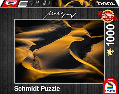 Schmidt Spiele 59923 Mark Gray, Feldzeichnung, 1.000 Teile Puzzle