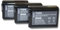 vhbw 3X Batteries Compatible avec Sony ZV-E10 Appareil Photo, Reflex numérique (950mAh, 7,2V, Li-ION) avec Puce d'information