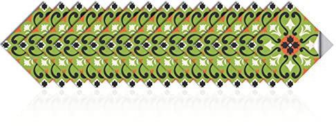 Fliesenaufkleber Mintgrünes Totem Mosaikfliesen Selbstklebend Tapete Folie für Backsplash Fliesen Küchenrückwand Hart Badezimmer Bad Küche Deko Fliesenfolie15P,8x8cm