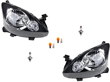 Johns, Scheinwerfer Halogen passend für Toyota Aygo B10 07/05- Leuch. Satz Links Rechts